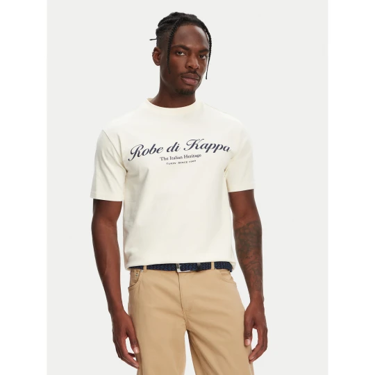 Foto del prodotto Robe di Kappa T-shirt Robe Giovani Tozeur 61151CW Écru Regular Fit Crema