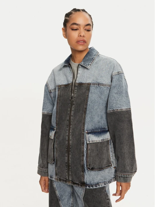 Foto del prodotto ROTATE Giacca di jeans Mariana 1128221603 Blu Oversize