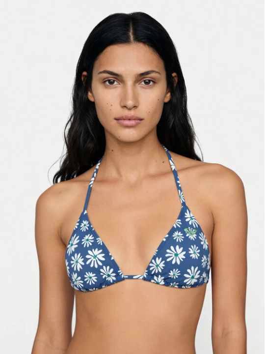 Foto del prodotto Roxy Bikini pezzo sopra Printed Essentials Tiki Tri ERJX305695 Blu