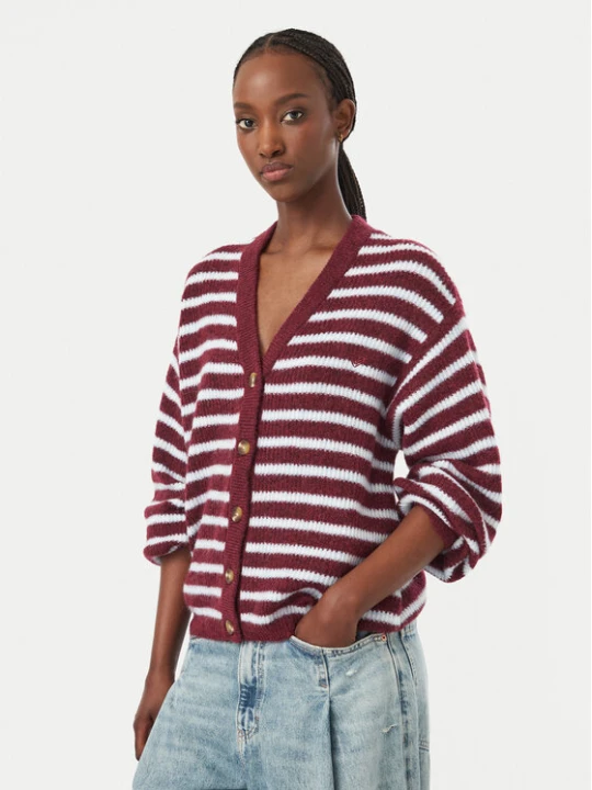 Foto del prodotto Roxy Cardigan Deep As The Ocean EBJSW00157 Bordeaux Regular Fit