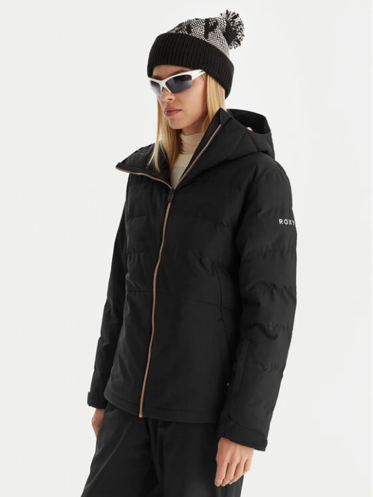 Foto del prodotto Roxy Giacca da sci Snowhill Puffy JK ERJTJ03535 Nero Tailored Fit