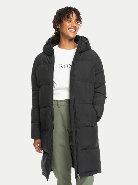 Foto del prodotto Roxy Giubbotto invernale Test Of Time ERJJK03513 Nero Regular Fit