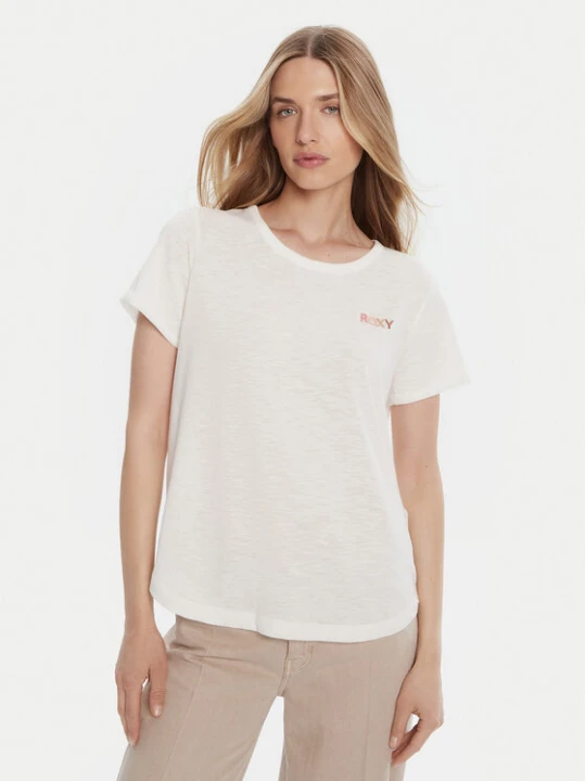 Foto del prodotto Roxy T-shirt ERJZT05731-WBK0 Bianco Regular Fit