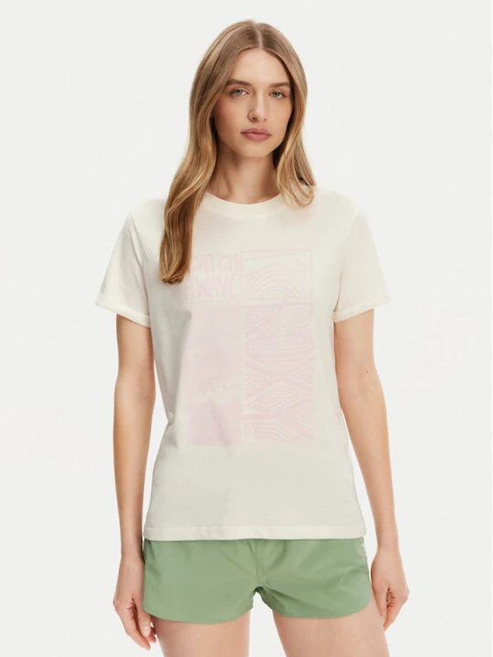 Foto del prodotto Roxy T-shirt ERJZT05911 Écru Regular Fit Crema