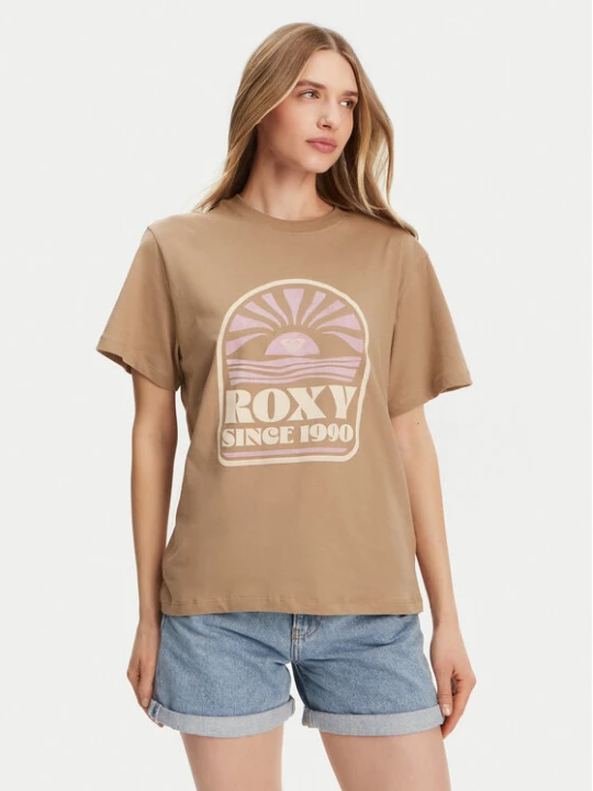 Foto del prodotto Roxy T-shirt ERJZT05912 Marrone Regular Fit