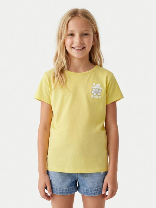Foto del prodotto Roxy T-shirt Lily ERGZT04139 Giallo Regular Fit