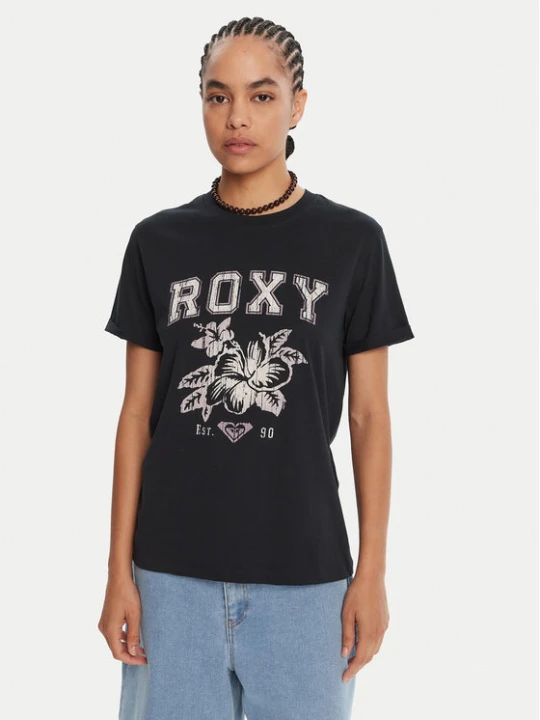 Foto del prodotto Roxy T-shirt Oceanregular Poster ERJZT06017 Blu scuro Regular Fit