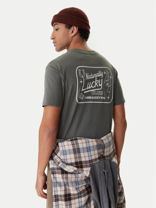 Foto del prodotto RVCA T-shirt EVYZT00274 Verde Regular Fit