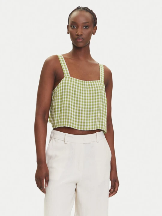 Foto del prodotto RVCA Top 23B041503 Verde Relaxed Fit