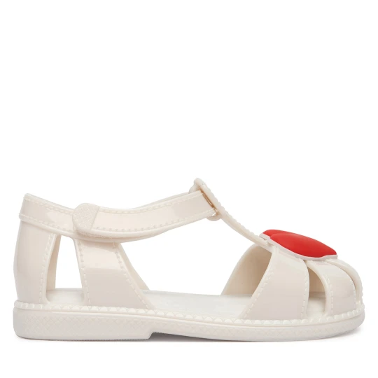 Foto del prodotto Sandali Melissa Mini Melissa Hip Heart Ballerina Bb 37783 Bianco