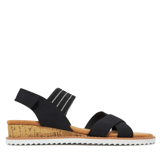 Foto del prodotto Sandali Skechers BOBS Desert Kiss-Shore Enough 114130 / BLK Nero