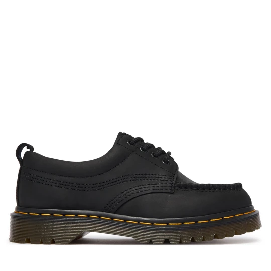 Foto del prodotto Scarpe basse Dr. Martens Lowell 4 Eye Crazy Horse Leather Moc DM43679001 Nero