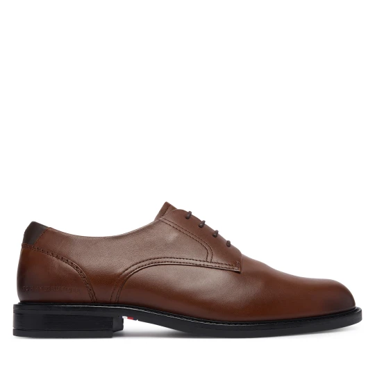 Foto del prodotto Scarpe basse Tommy Hilfiger Corporate Dressy Lth FM0FM06023 Marrone