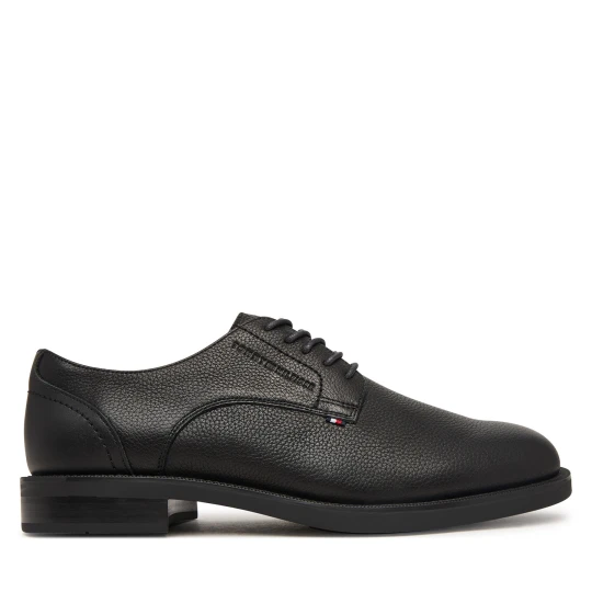 Foto del prodotto Scarpe basse Tommy Hilfiger Lth Mix Dress Hilfiger Shoe FM0FM06086 Nero
