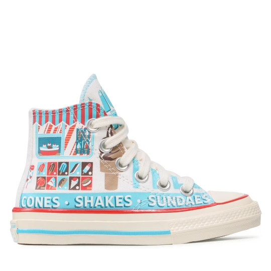 Foto del prodotto Scarpe da ginnastica Converse Chuck 70 Hi A00395C Multicolore
