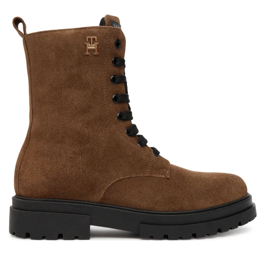 Foto del prodotto Scarponcini Tommy Hilfiger Lace-Up Bootie T4A5-34024-1429 Marrone