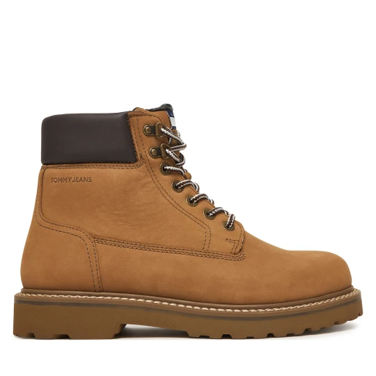 Foto del prodotto Scarponcini Tommy Jeans Archive '01 Boot Hi Nubuck Wl Wr EM0EM01783 Marrone chiaro