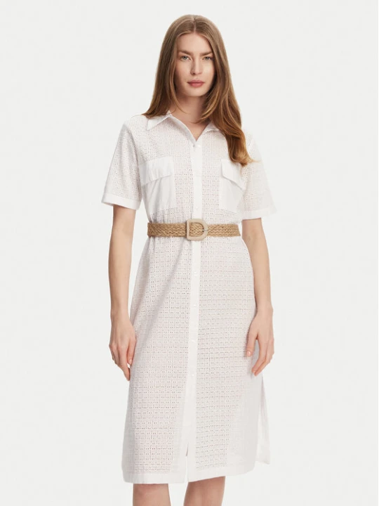 Foto del prodotto Selmark Vestito chemisier BC133 Bianco Regular Fit