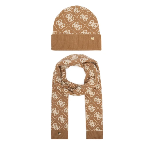Foto del prodotto Set berretto e sciarpa Guess GFBOX WP6401 Beige