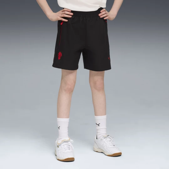 Foto del prodotto Shorts in tessuto PUMATECH AC Milan dal taglio morbido per ragazzi, Abbigliamento, Nero czarny