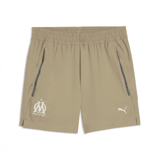 Foto del prodotto Shorts Olympique de Marseille PUMATECH dal taglio morbido da uomo, Accessori, Marrone brązowy