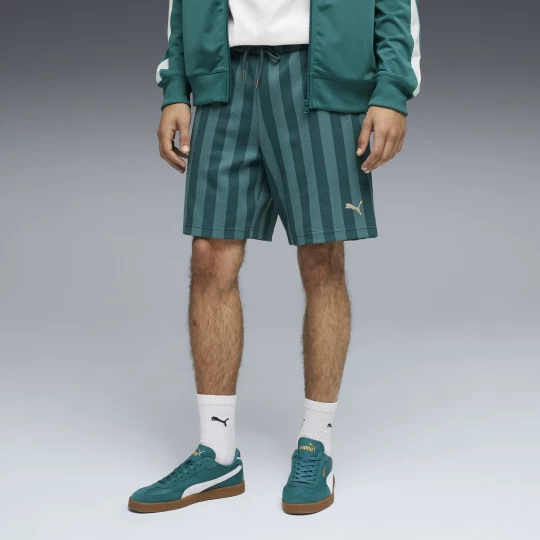 Foto del prodotto Shorts PUMA Class da 8" da uomo, Abbigliamento, Verde zielony