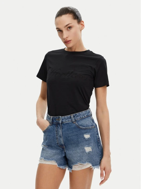 Foto del prodotto Silvian Heach T-shirt GPP25110TS Nero Regular Fit