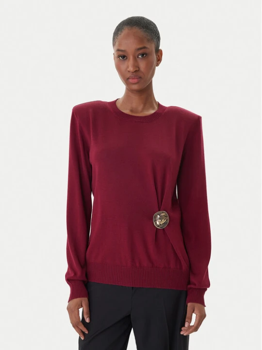 Foto del prodotto Simona Corsellini Maglione A25CPMGE0301 Rosso Regular Fit