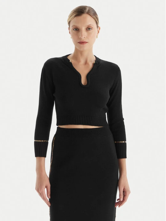 Foto del prodotto Simona Corsellini Maglione A25CPMGE0601 Nero Slim Fit