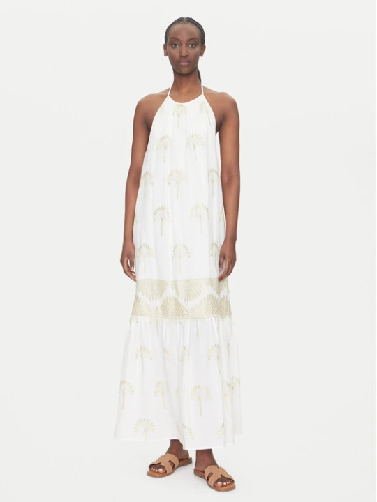 Foto del prodotto Simona Corsellini Vestito estivo P25CPAB02601 Bianco Relaxed Fit