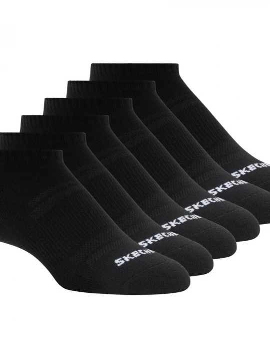 Foto del prodotto Skechers 6 Pack Core Low Cut Medium Calze in Nero, Taglia Medio