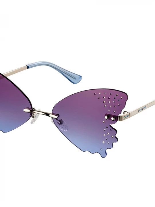 Foto del prodotto Skechers Bambina Rimless Butterfly occhiali in Argento