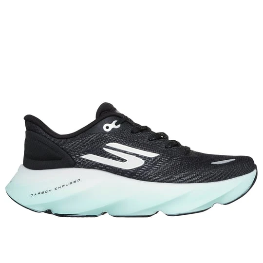 Foto del prodotto Skechers Donna Aero Burst Sneaker in Nero / Bianco, Vegan, Lavabile in lavatrice, Arch Fit, Hyper Burst
