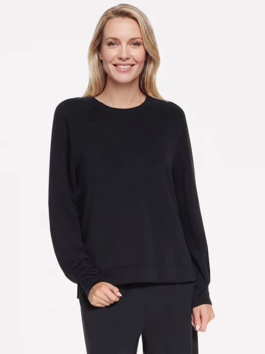 Foto del prodotto Skechers Donna Cozy Luxe Crewneck in Nero