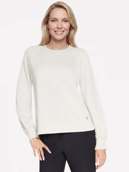 Foto del prodotto Skechers Donna Cozy Luxe Crewneck in Off White / Mauve