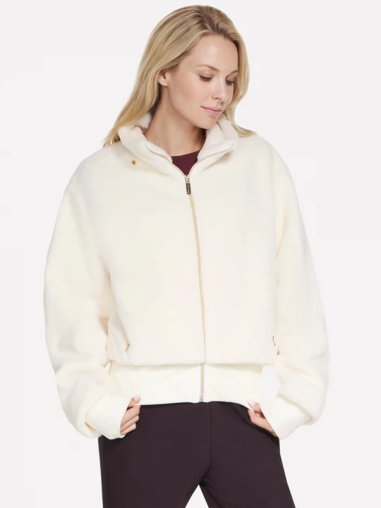 Foto del prodotto Skechers Donna Cozy Luxe Giacca in Bianco