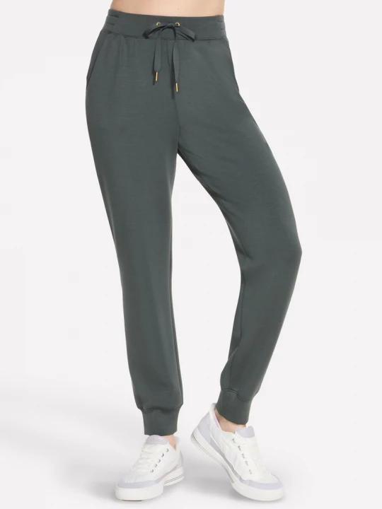 Foto del prodotto Skechers Donna Cozy Luxe Jogger in Verde / Nero