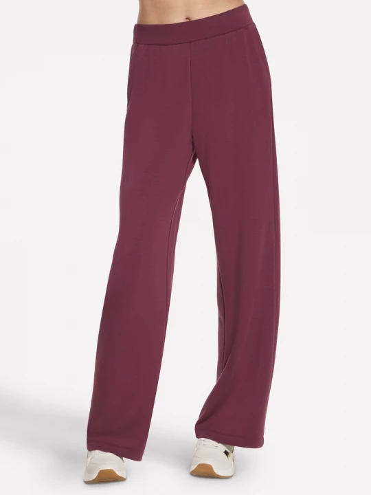 Foto del prodotto Skechers Donna Cozy Luxe Relaxed Pantaloni in Bordeaux / Rosa
