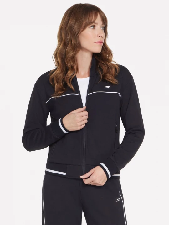 Foto del prodotto Skechers Donna Cozy Luxe Track Giacca in Nero