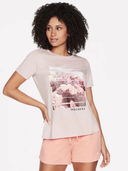 Foto del prodotto Skechers Donna Dreamy Escape maglietta in Rosa Chiaro