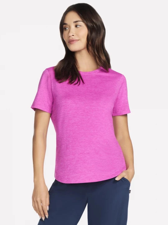 Foto del prodotto Skechers Donna GO DRI Swift maglietta in Rosa Fluo / Lavanda różowy