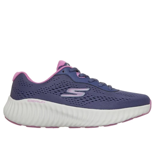 Foto del prodotto Skechers Donna GO RUN Now - Lightdrive Sneaker in Blu Navy Blue / Porpora, Vegan, Lavabile in lavatrice granatowy