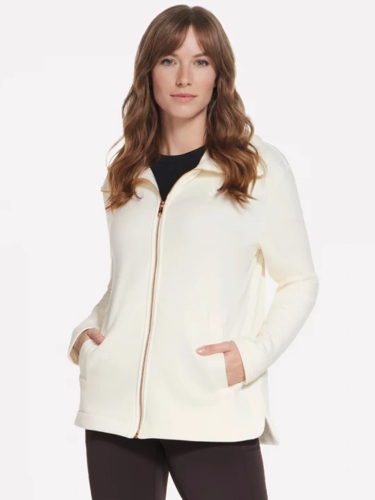 Foto del prodotto Skechers Donna GO SNUGGLE Tunic Full Zip Giacca in Bianco
