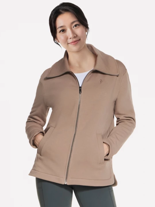 Foto del prodotto Skechers Donna GO SNUGGLE Tunic Full Zip Giacca in Talpa / Marrone