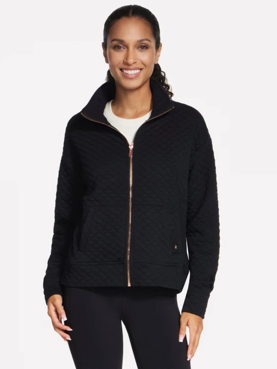 Foto del prodotto Skechers Donna GO WALK Diamond Giacca - Cozy Fit in Nero