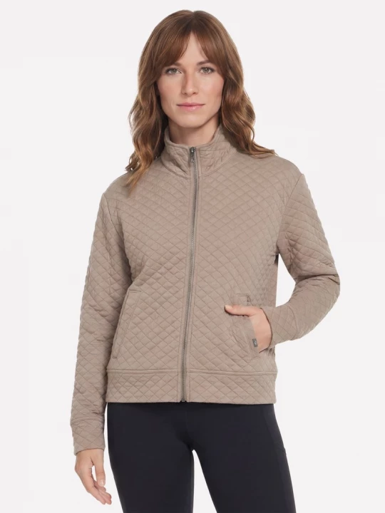 Foto del prodotto Skechers Donna GO WALK Diamond Giacca - Cozy Fit in Talpa / Marrone