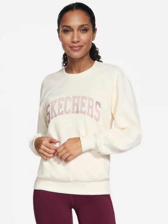 Foto del prodotto Skechers Donna GO WALK Everywhere Crew in Bianco