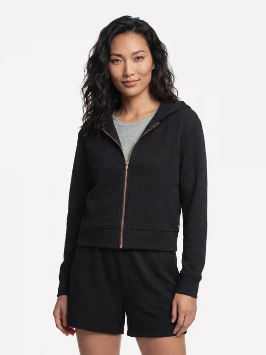 Foto del prodotto Skechers Donna GO WALK Everywhere Diamond Full Zip Giacca in Nero