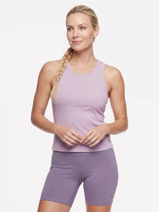 Foto del prodotto Skechers Donna GO WALK Luxe Rib Tank in Malva / Porpora