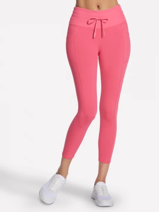 Foto del prodotto Skechers Donna GO WALK Rib Mix High Waisted 7 / 8 Legging in Talpa / Corallo
